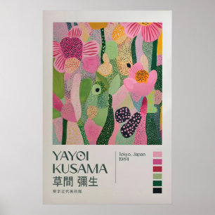 Yayoi Kusama Print, Moderne Kunstprint, Yayoi Kusa Poster