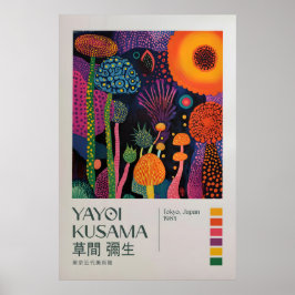 Yayoi Kusama Print, Moderne Kunstprint, Yayoi Kusa Poster