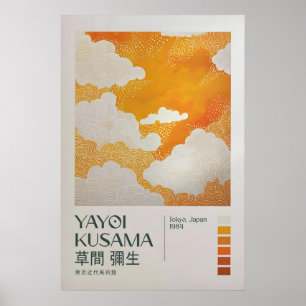 Yayoi Kusama Print, Moderne Kunstprint, Yayoi Kusa Poster