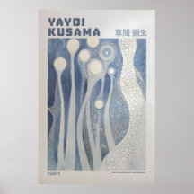 Yayoi Kusama Print, Moderne Kunstprint, Yayoi Kusa