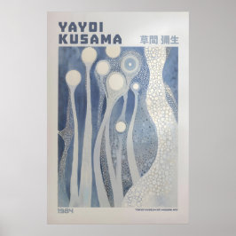Yayoi Kusama Print, Moderne Kunstprint, Yayoi Kusa Poster