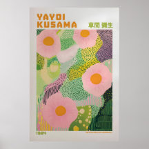 Yayoi Kusama Print, Moderne Kunstprint, Yayoi Kusa