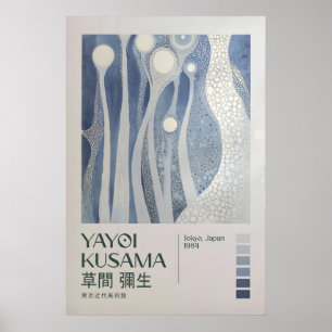 Yayoi Kusama Print, Yayoi Kusama Tentoonstelling Poster