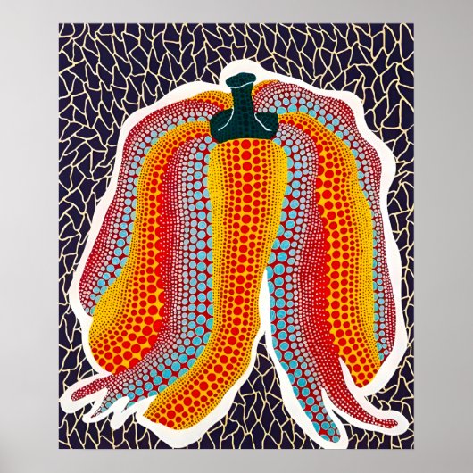 Yayoi Kusama schilderij Poster (Voorkant)
