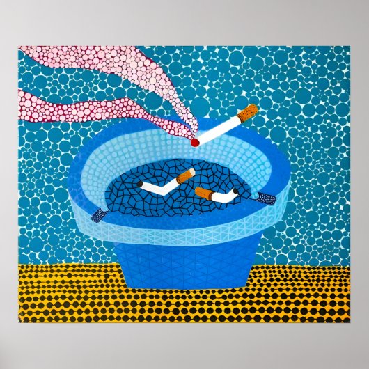 Yayoi Kusama schilderij Poster (Voorkant)