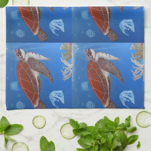 Yayoi Kusama Theedoek (Gevouwen)