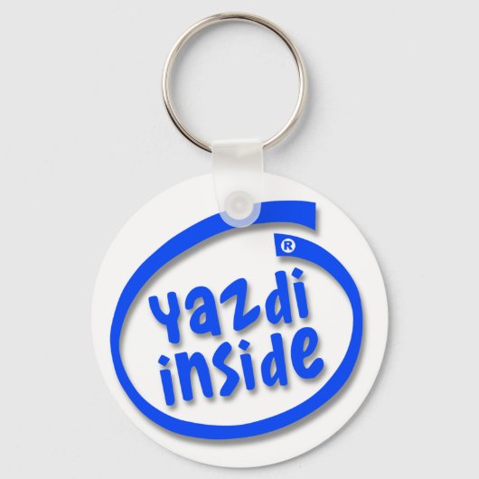 Yazdi Binnen Sleutelhanger (Voorkant)