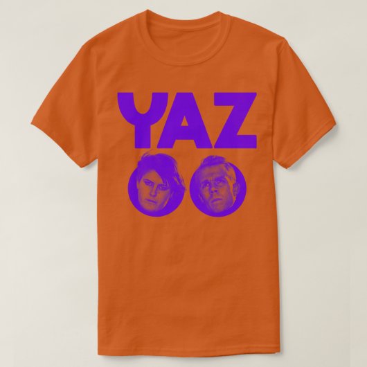 Yazoo 80s Synth Fan Art T-shirt (Design voorkant)