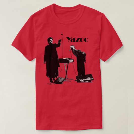 Yazoo Yaz T-shirt (Design voorkant)