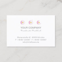 yBee *Little Flowers* Roze Daisies . modern .