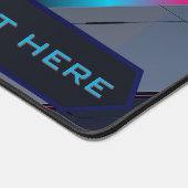 yberpunk Mecha Armor | Blue Purple Custom Gaming  Bureaumat (Hoek)