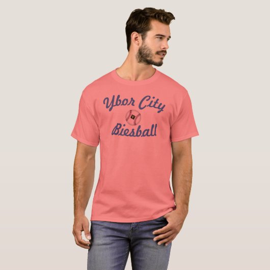 Ybor CIty "Biesball" t-shirt (Voorkant volledig)