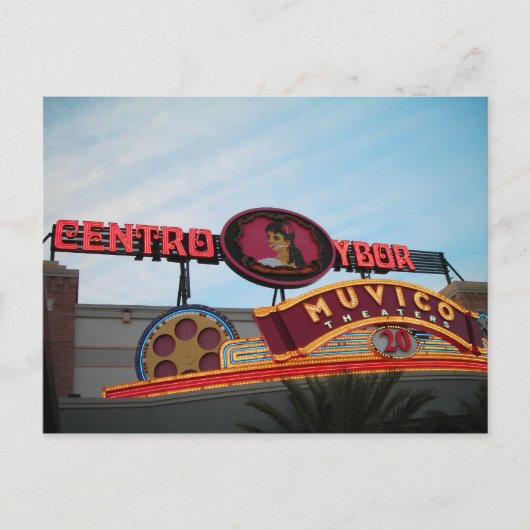 Ybor City, Florida Briefkaart (Voorkant)