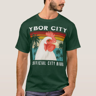 Ybor City Florida officieuze stad vogel souvenir T-shirt