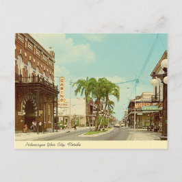 Ybor City, Florida  straatbeeld Briefkaart