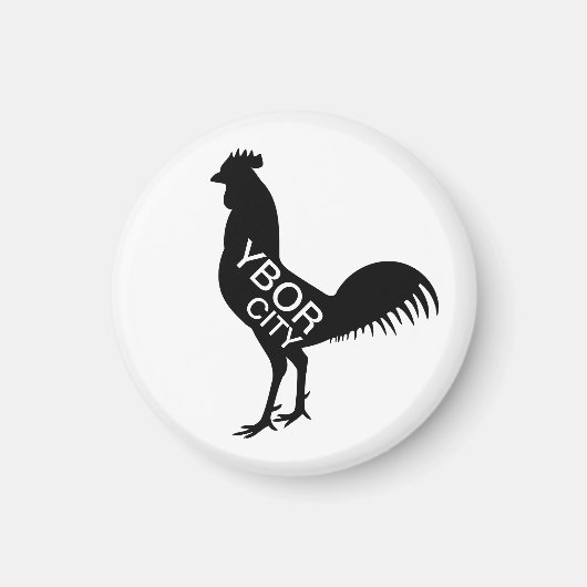 Ybor City Rooster Magneet (Voorkant)