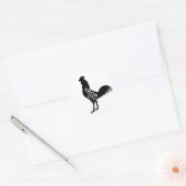 Ybor City Rooster Ronde Sticker (Envelop)
