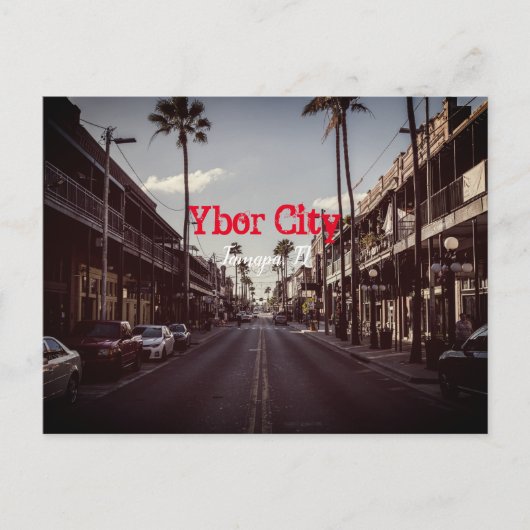Ybor City, Tampa FLORIDA Briefkaart (Voorkant)