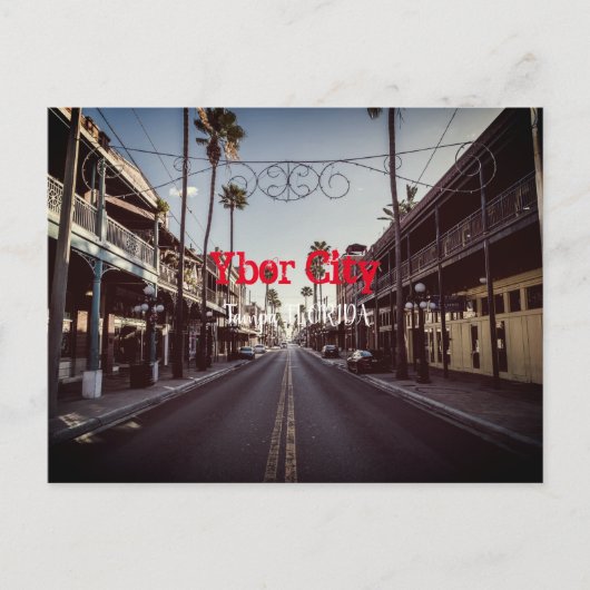 Ybor City, Tampa FLORIDA Briefkaart (Voorkant)