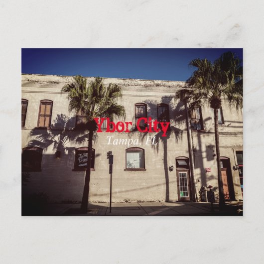 Ybor City, Tampa FLORIDA Briefkaart (Voorkant)