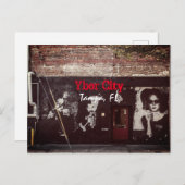 Ybor City, Tampa FLORIDA Briefkaart (Voorkant / Achterkant)