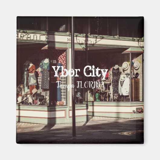 Ybor City, Tampa FLORIDA Magneet (Voorkant)