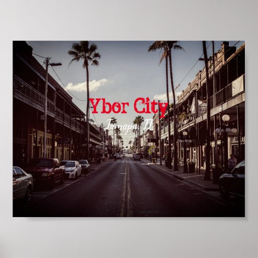 Ybor City, Tampa FLORIDA  Poster (Voorkant)
