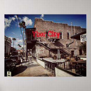 Ybor City, Tampa FLORIDA Poster