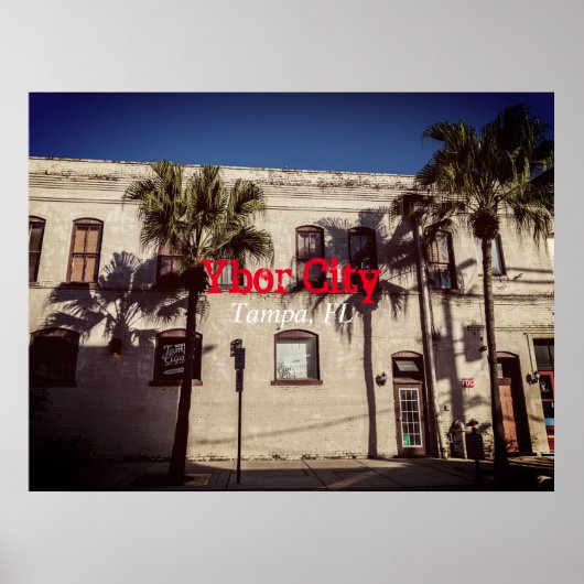 Ybor City, Tampa FLORIDA Poster (Voorkant)