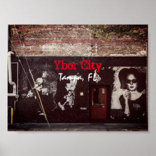 Ybor City, Tampa FLORIDA Poster