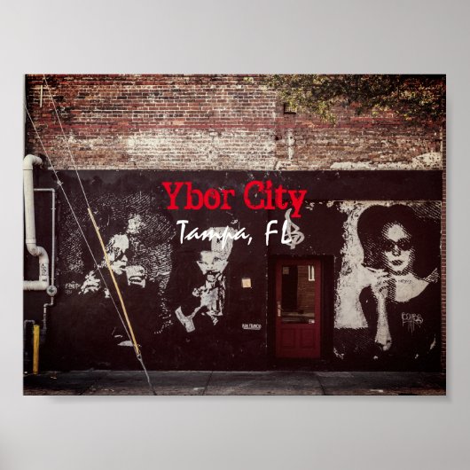 Ybor City, Tampa FLORIDA Poster (Voorkant)
