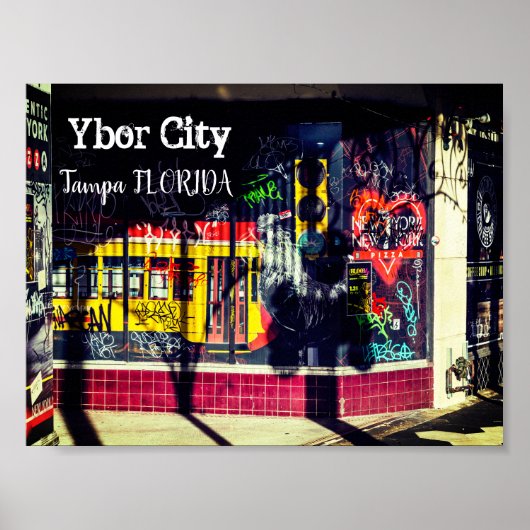 Ybor City, Tampa FLORIDA Poster (Voorkant)
