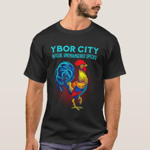 Ybor City Tampa Officiële onbedreigde diersoorten T-shirt