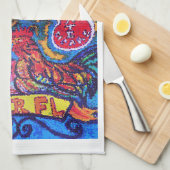 YBOR Florida theedoek (Quarter Fold)