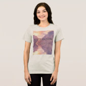 YC COLLECTIES- Havermout, geen onderlaag Tri-Blend Shirt (Voorkant volledig)