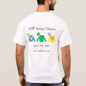 YDF Tailgate Spring 2009 T-shirt (Achterkant)