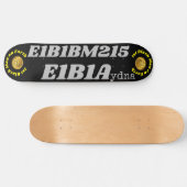 YDNA 1STE ZWARTE MAN JMT 8 1/4" Skateboarddek Persoonlijk Skateboard (Horizontaal)