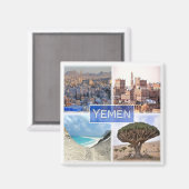 YE003 YEMEN, Mozaïek, Azië, Fridge Magneet (Voorkant / Achterkant)