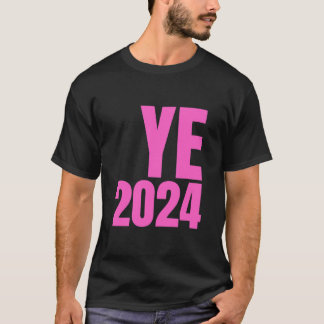 YE2024 Ye 2024 Y2K President Verkiezing Stempremie T-shirt