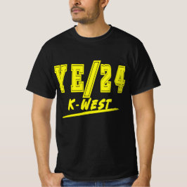 YE24 K-WEST: Mode ontmoet muziek T-shirt