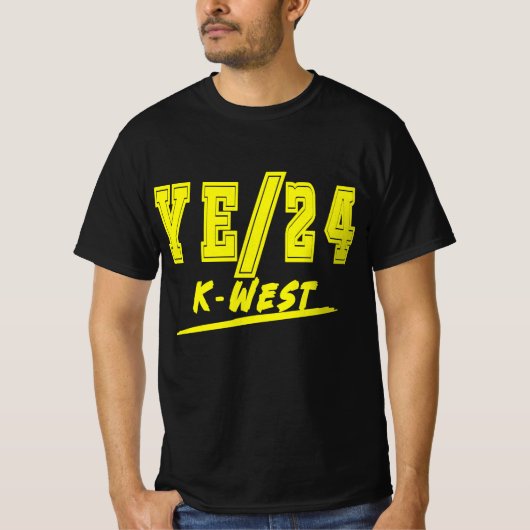 YE24 K-WEST: Mode ontmoet muziek T-shirt (Voorkant)