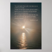 Ye are the light of the world poster (Voorkant)