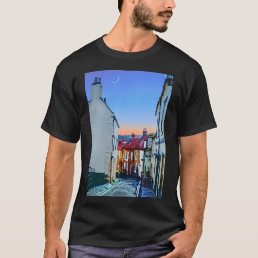 Ye Dolphin Pub, Robin Hood's Bay T-shirt (Voorkant)