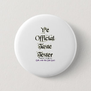 Ye Official Taste Tester Ronde Button 5,7 Cm
