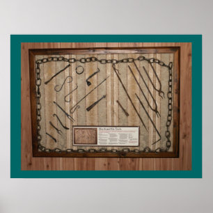 Ye old Blacksmith Tools of the trade Poster