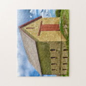 Ye Old Farm Barn Nebraska. Legpuzzel (Verticaal)