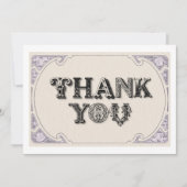 YE OLD FONT BEDANKKAART (Voorkant)