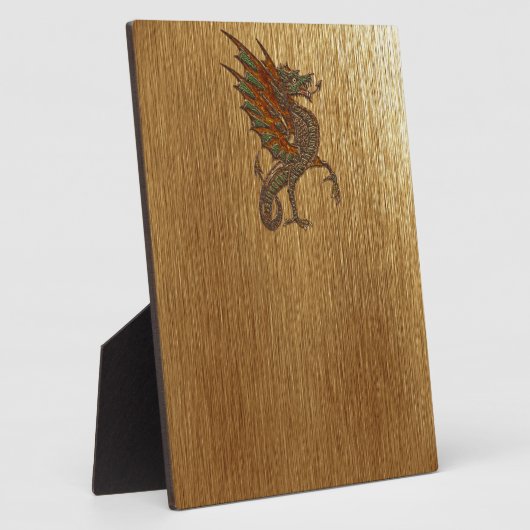 Ye Old Medieval Dragon Design Fotoplaat (Zijkant)