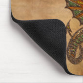 Ye Old Medieval Dragon Design Muismat (Hoek)