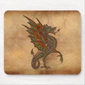 Ye Old Medieval Dragon Design Muismat (Voorkant)